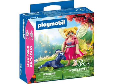 Playmobil Duo Pack Νεράιδα με Μικρό Μονόκερο για 4+ Ετών 72174