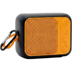 Kimiso KMS-312C Ηχείο Bluetooth 5W Μαύρο Πορτοκαλί