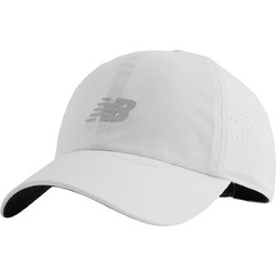 New Balance Καπέλο Jockey Υφασμάτινο Λευκό LAH00143-WT