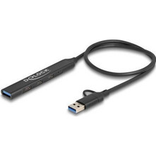 DeLOCK 64272 USB Hub 3.0 USB-C με 4 Θύρες USB-A / USB-C