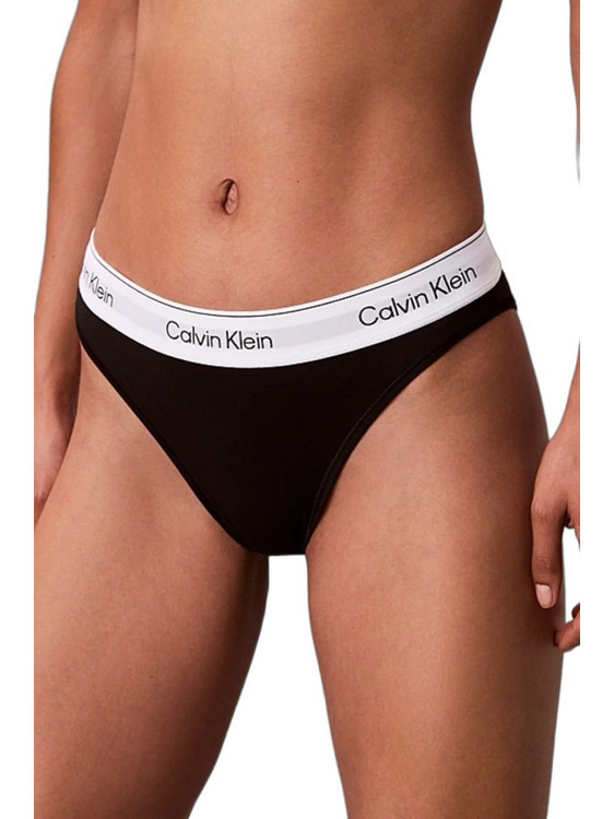 Calvin Klein Βαμβακερό Γυναικείο Slip Μαύρο LV00QF8524-UB1