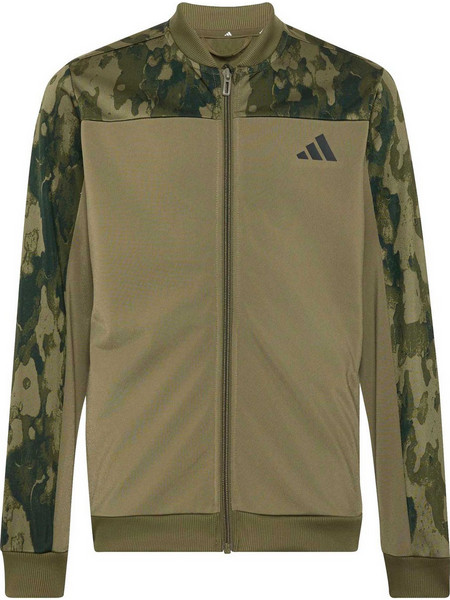 Adidas Παιδικό Σετ Φόρμας Χακί KC9729