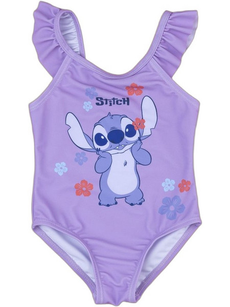 Prenatal Lilo & Stitch Βρεφικό Μαγιό Ολόσωμο για Κορίτσι Λιλά 1574999