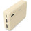 Hama Pocket 10 Power Bank 10000mAh 10W με 2 Θύρες USB-A Sand