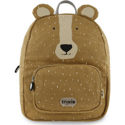 Trixie Mr. Bear Σχολική Τσάντα Πλάτης Νηπιαγωγείου Καφέ T90197