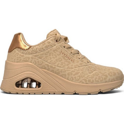 Skechers Uno Wedge Safari Daze Γυναικεία Sneakers Μπεζ 177521-OFWT