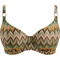 Freya Bikini Top Χακί Πορτοκαλί FIT206102-VIS