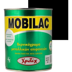 Χρωτέχ Mobilac 159 Μαύρο Βερνικόχρωμα Ξύλου & Μετάλλου Gloss 5lt