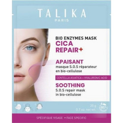 Talika Bio Enzymes Cica Repair+ Soothing Sheet Μάσκα Προσώπου 20gr