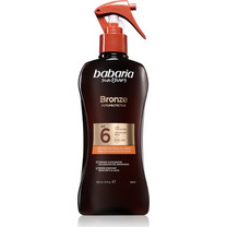 Babaria Sun Lovers Bronze Αδιάβροχο Spray Μαυρίσματος Σώματος SPF6 300ml