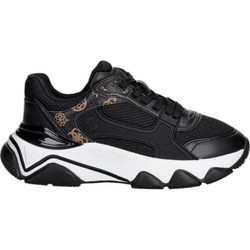 Guess Mazzy Γυναικεία Sneakers Flatforms Μαύρα FLTMZZELE12