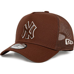 New Era Καπέλο Jockey με Δίχτυ Snapback Υφασμάτινο Καφέ 60915785