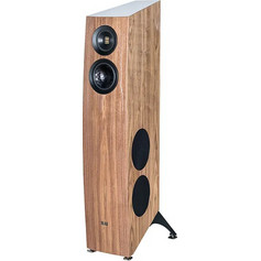 Elac Concentro S 507.2 Ζεύγος Ηχείων Hi-Fi Δαπέδου 500W 4 Δρόμων Walnut High Gloss
