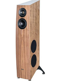 Elac Concentro S 507.2 Ζεύγος Ηχείων Hi-Fi Δαπέδου 500W 4 Δρόμων Walnut High Gloss