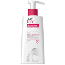Leti Pharma Woman Care Sensitive Intimate Gel Καθαρισμού 250ml