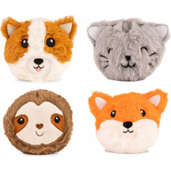 Kikkerland Furry Friends Μπαλάκι Αντιστρές Διάφορα Σχέδια