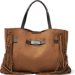 DKNY Γυναικεία Τσάντα Χειρός Σουέτ Ταμπά R63DLK43