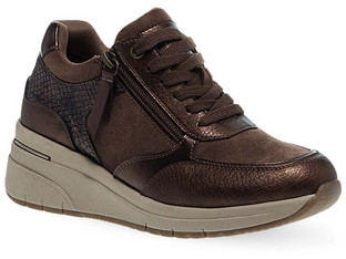 Parex Γυναικεία Sneakers Μπρονζέ 10734031
