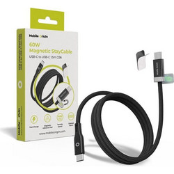 Mobile Origin MO-60WMS-CB6 Braided USB-C to USB-C 60W 1.5m Black
