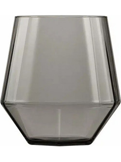Cristar Σετ Ποτήρια Ουίσκι Γυάλινα Γκρι 374ml 12τμχ 0801653