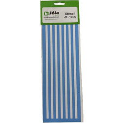 Joia Στένσιλ Σχέδια Γραμμές 10x30cm J-0000005