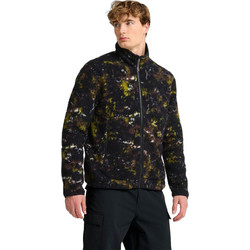 Jack Wolfskin Stone Lite AOP Ανδρική Ζακέτα Fleece Μπλε