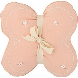 BimbiDreams Butterfly Dalia Παιδικό Διακοσμητικό Μαξιλάρι 100% Βαμβάκι Σομόν 30x30cm