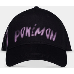 Pokemon Ανδρικό Καπέλο Jockey Υφασμάτινο Μαύρο Psychic Adjustable