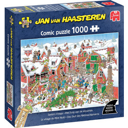 Puzzle Jumbo Jan Van Haasteren Santa's Village 1000 Κομμάτια