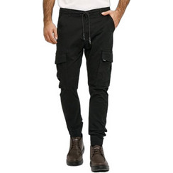 Brokers Ανδρικό Παντελόνι Cargo Joggers Slim Εφαρμογή Μαύρο 26514-561-451
