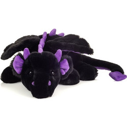 Hermann Teddy Μαύρος Δράκος Logan 32cm