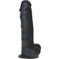 Toyz4lovers Fallo Big Arm Ρεαλιστικό Dildo με Βεντούζα & Όρχεις 27.5cm Μαύρο