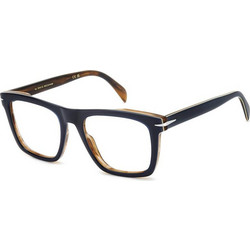 David Beckham DB7020 S9W Ανδρικός Σκελετός Γυαλιών Οράσεως Κοκάλινος Μπλε