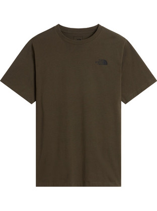 The North Face Ανδρικό Αθλητικό T-Shirt Χακί NF0A8JQZ21L