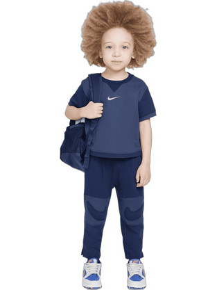 Nike Βρεφικό Σετ Φόρμας Midnight Navy 66M651-U90