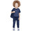 Nike Βρεφικό Σετ Φόρμας Midnight Navy 66M651-U90