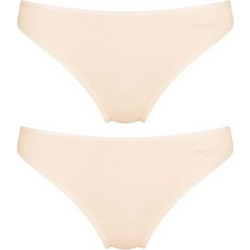 Sloggi Go Βαμβακερά Γυναικεία Slip Μπεζ 2Pack 10207351-00CS