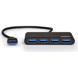 Port Designs 900121 USB Hub 3.0 USB-A με 4 Θύρες USB-A