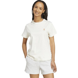 Adidas Cat Patch Tee Γυναικείο Αθλητικό T-Shirt Εκρού JV8515