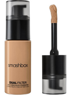 Smashbox Dual-Filter 2-in-1 Concealer + Foundation Make Up Medium Tan 20 Neutral 23.6ml