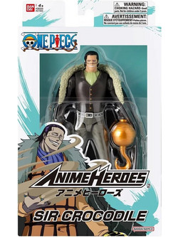 Bandai One Piece Anime Heroes Sir Crocodile 17cm