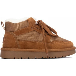 Xti Παιδικά Μποτάκια Ταμπά Suede με Γούνα 154007