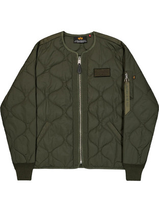Alpha Ανδρικό Μπουφάν Puffer Χακί 268115-142