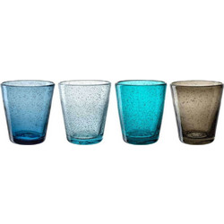 Leonardo Σετ Ποτήρια Νερού Γυάλινα Burano 330ml 6τμχ 055288L
