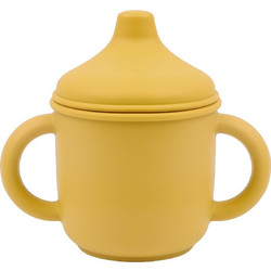 BabyCloud Ποτηράκι Σιλικόνης Mustard 150ml