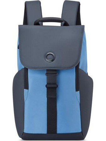 Delsey Securflap 202062052 Σακίδιο Πλάτης Αντικλεπτικό 22lt Μπλε