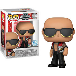 Funko Pop! WWE Wrestlemania 168 The Rock Final Boss Special Edition