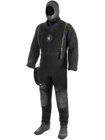 Northern Diver Special Operations Long Duration Στεγανή Στολή Κατάδυσης Black