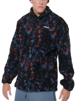 Body Action Ανδρικό Αθλητικό Φούτερ Navy Μπλε 063613-01