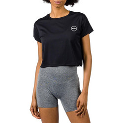 GSA Γυναικείο Αθλητικό Crop Top Μαύρο 248501-5579